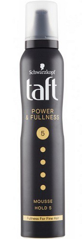 Taft tužidlo 200ml Power & Fullnes "5" | Kosmetické a dentální výrobky - Vlasové kosmetika - Laky, gely a pěnová tužidla na vlasy